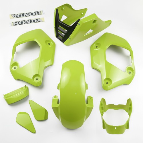 Limettengrün set verkleidung - set,